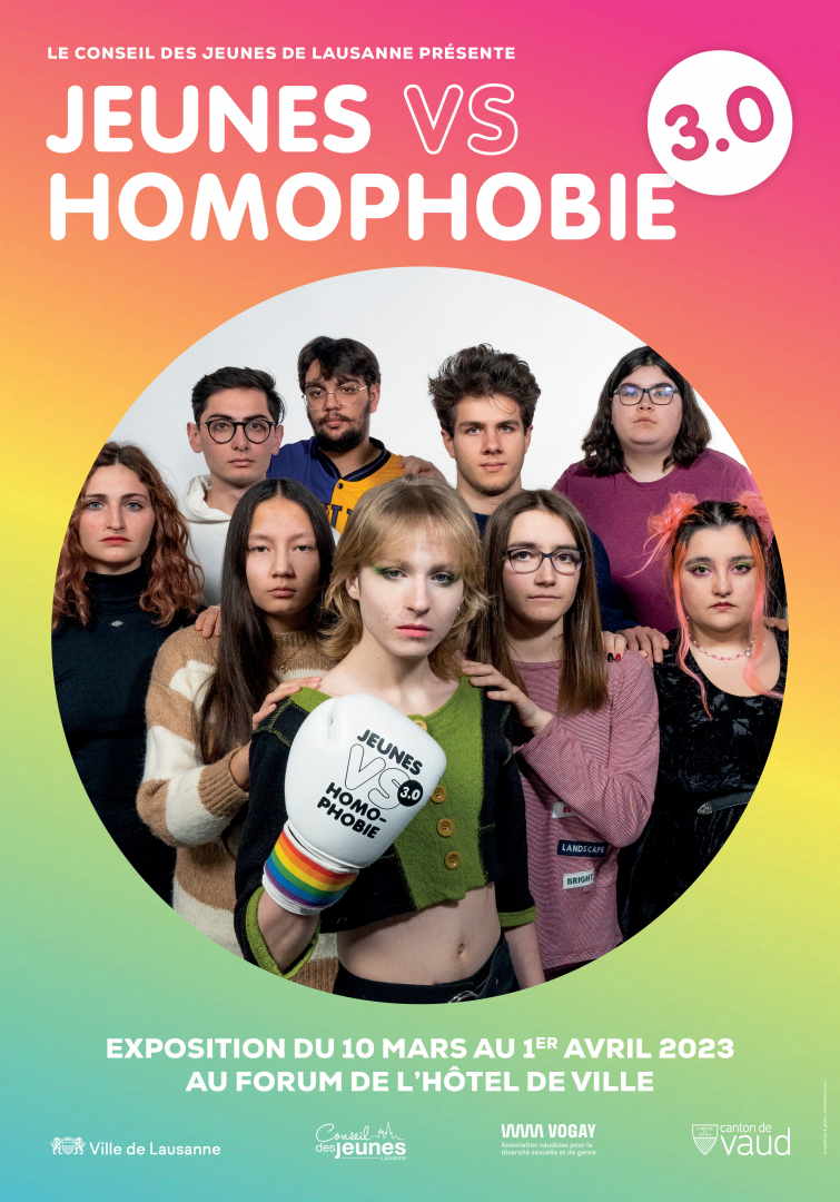 Exposition Jeunes versus Homophobie 3.0