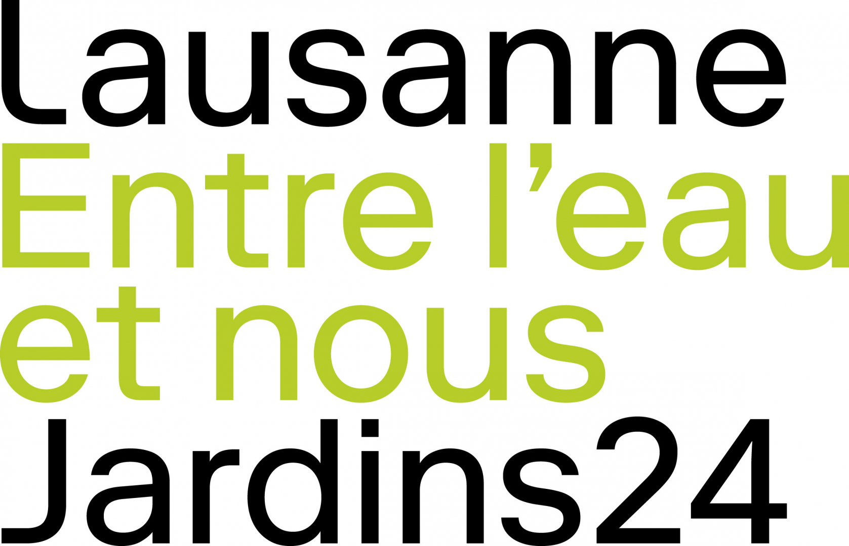 Lausanne Jardins se jette à l’eau! Une exposition pour présenter les résultats du concours international