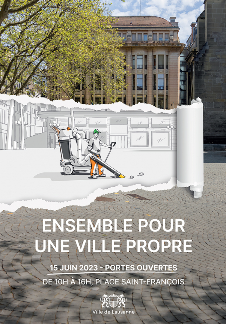 Journée portes ouvertes pour rencontrer les équipes qui assurent la propreté de l’espace public