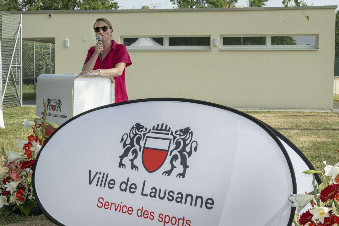 De nouveaux vestiaires pour les joueuses au Centre sportif de Chavannes
