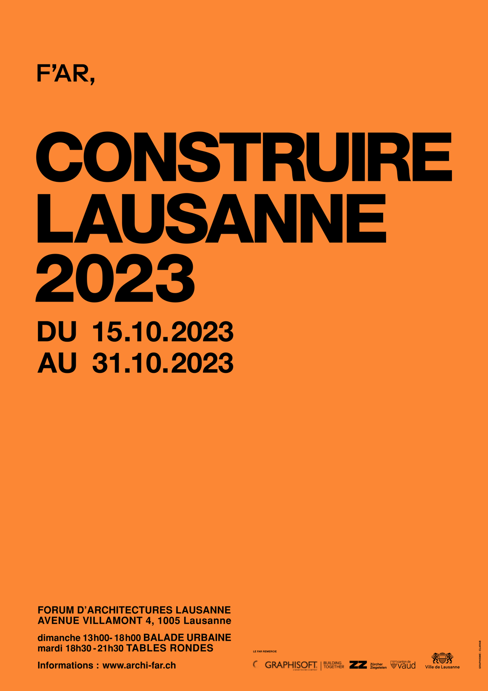 MAISON DU PEUPLE : Construire Lausanne 2023