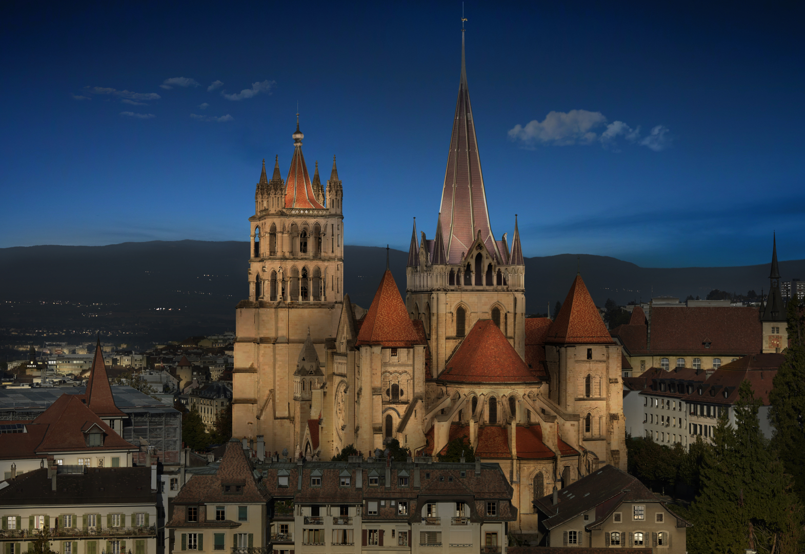 Un nouvel écrin de lumière pour la Cathédrale Notre-Dame de Lausanne