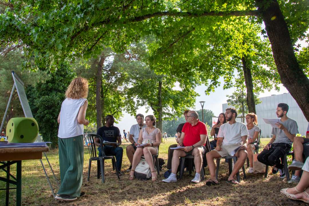 Cours de français à Vidy-Plage – Tous les continents étaient au rendez-vous cette année