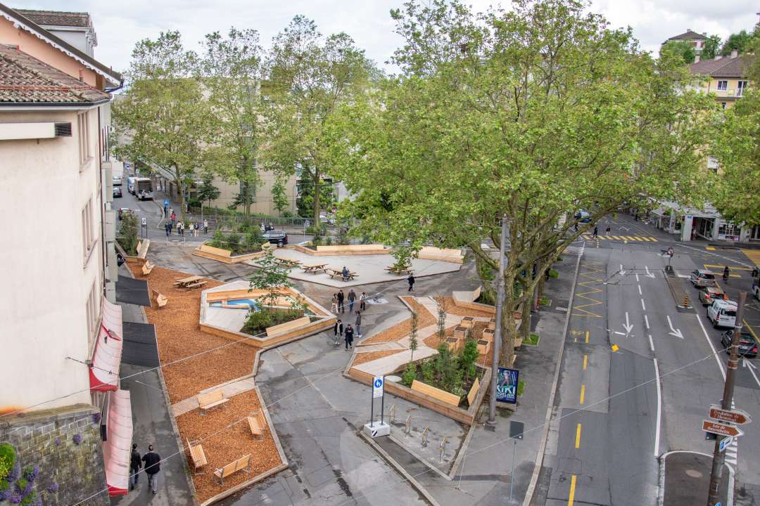 Inauguration de la place du Tunnel le samedi 24 août