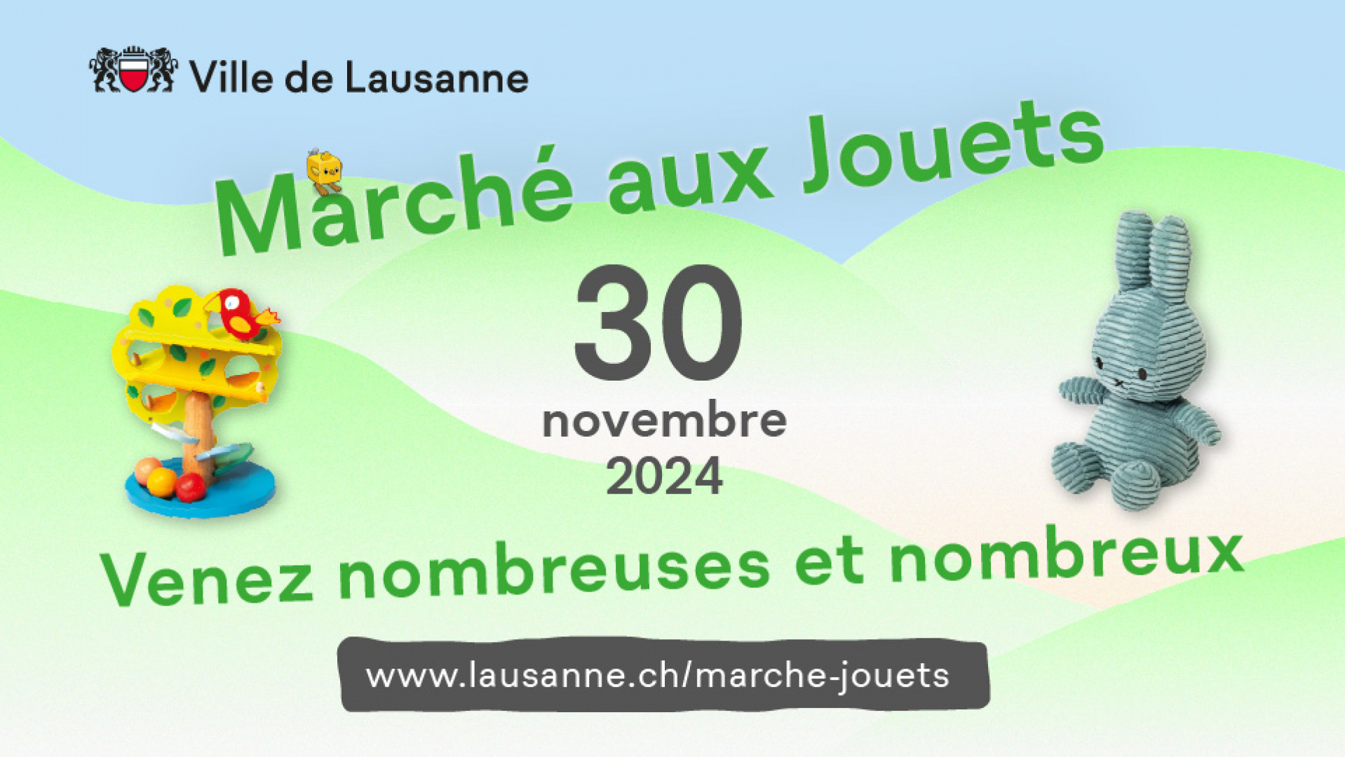 Consommation durable: 9e édition du Marché aux jouets
