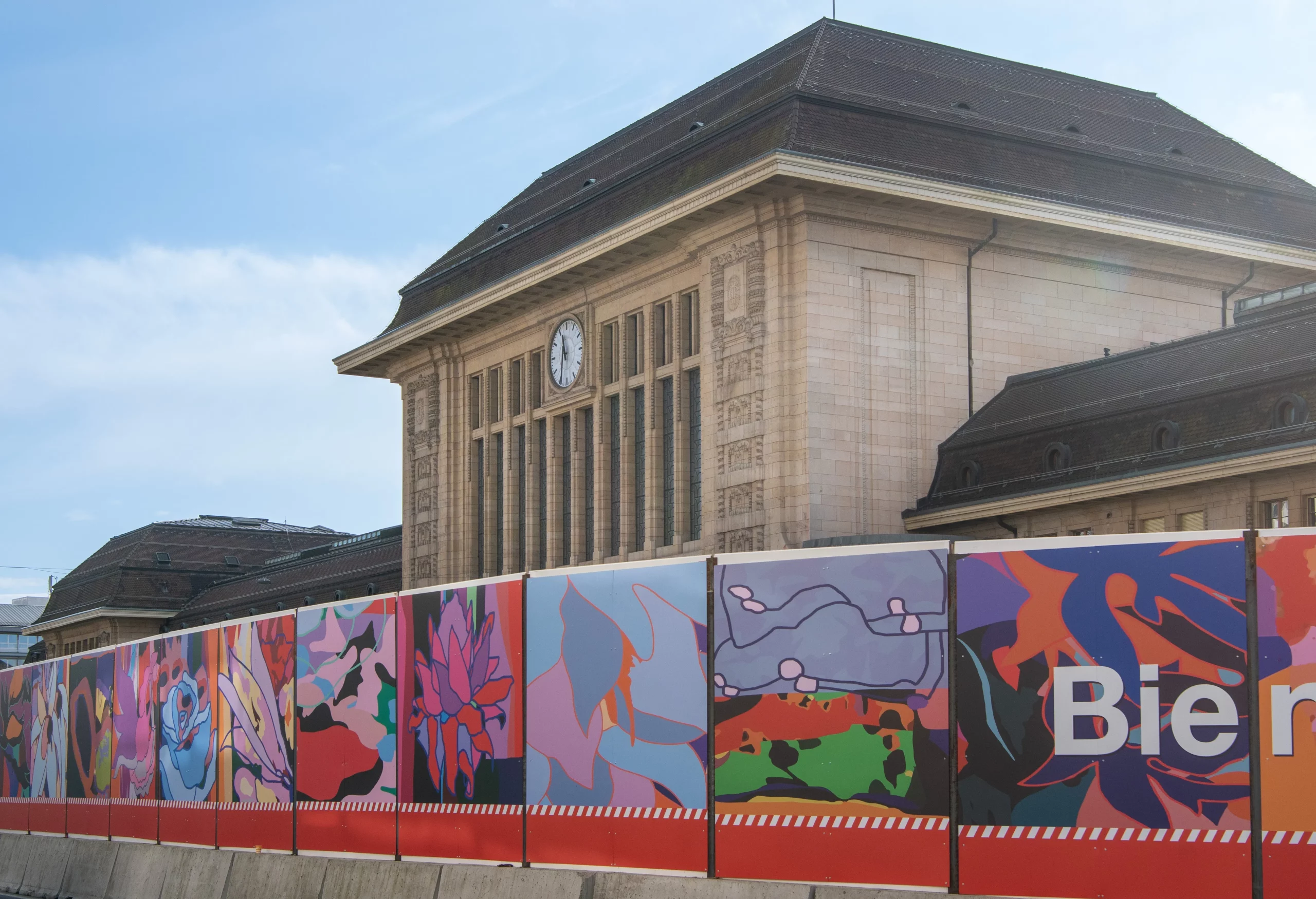 Pôle Gare: habillage des chantiers de la gare – Appel à projets artistiques