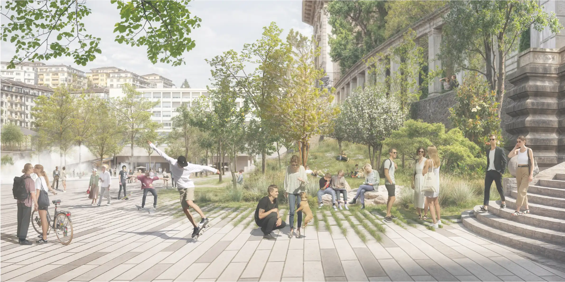 Le nouveau visage de la place de la Riponne est connu!