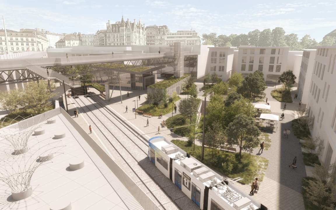 Place de l’Europe: un réaménagement adapté face à l’évolution du m3