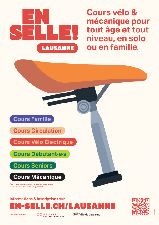 En Selle Lausanne ! Des cours vélo pour une mobilité active accessible à toutes et tous