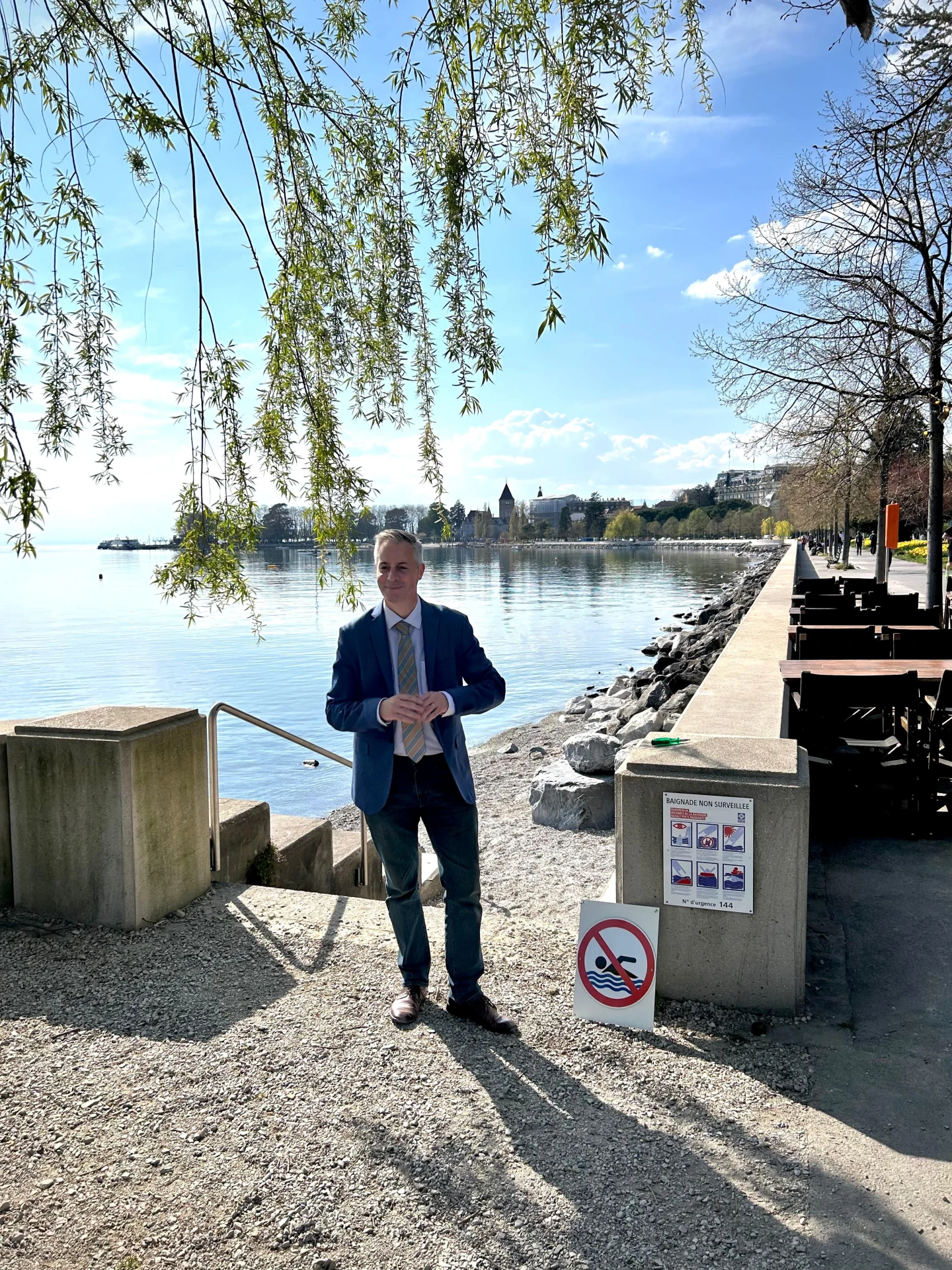 Nouvelle zone de baignade à Ouchy