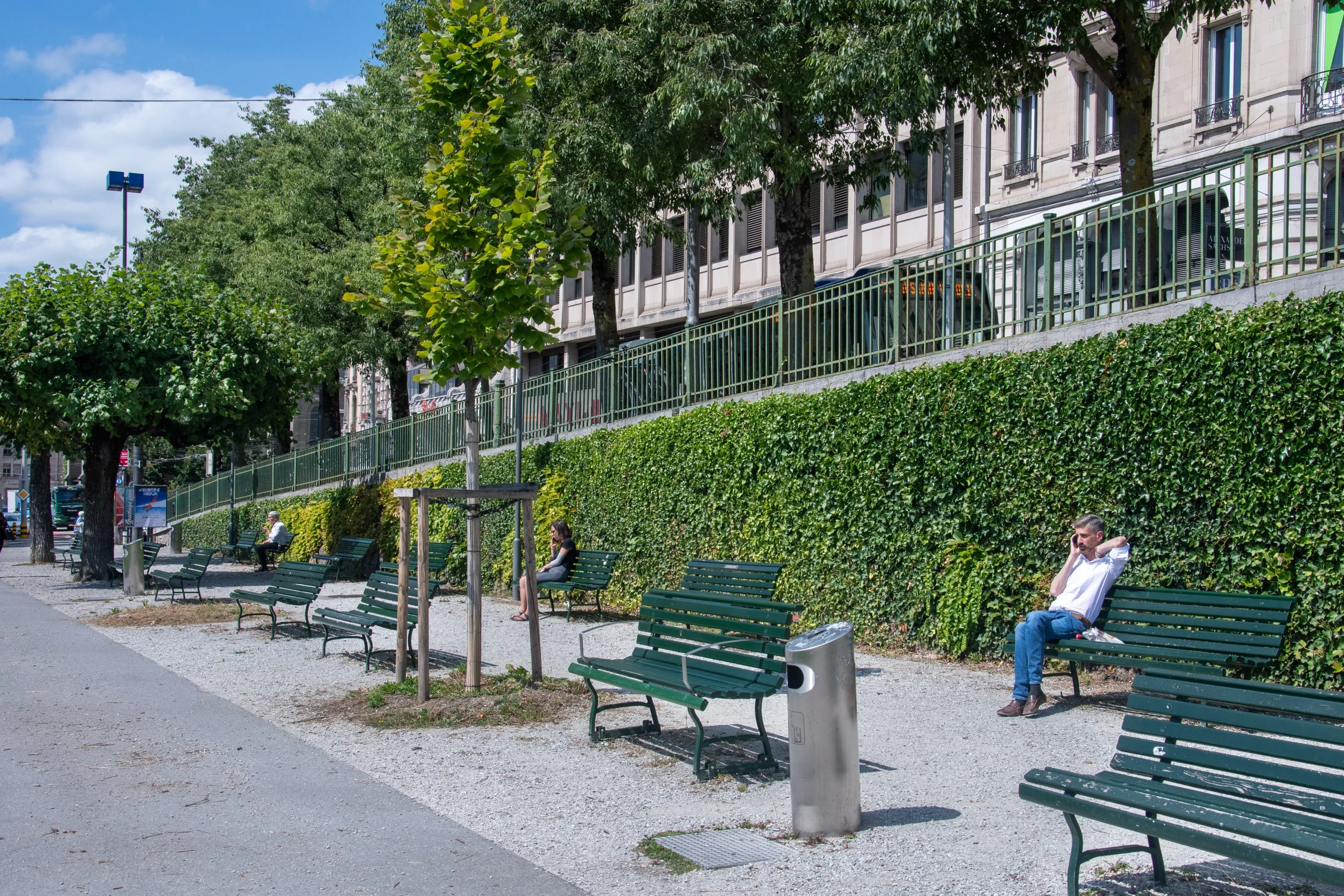 Végétalisation verticale: des premiers résultats, des subventions et un guide de recommandations à l’attention des privés