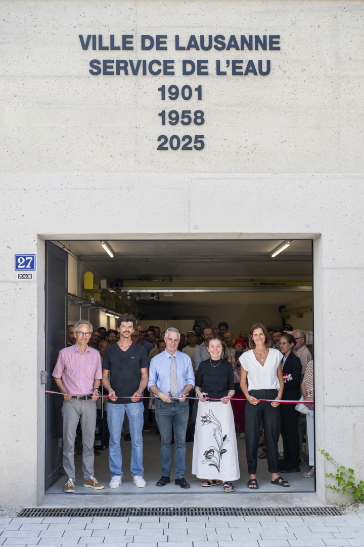 Mise en service du réservoir de Montalègre: modernisation achevée et création d’un nouvel espace vert
