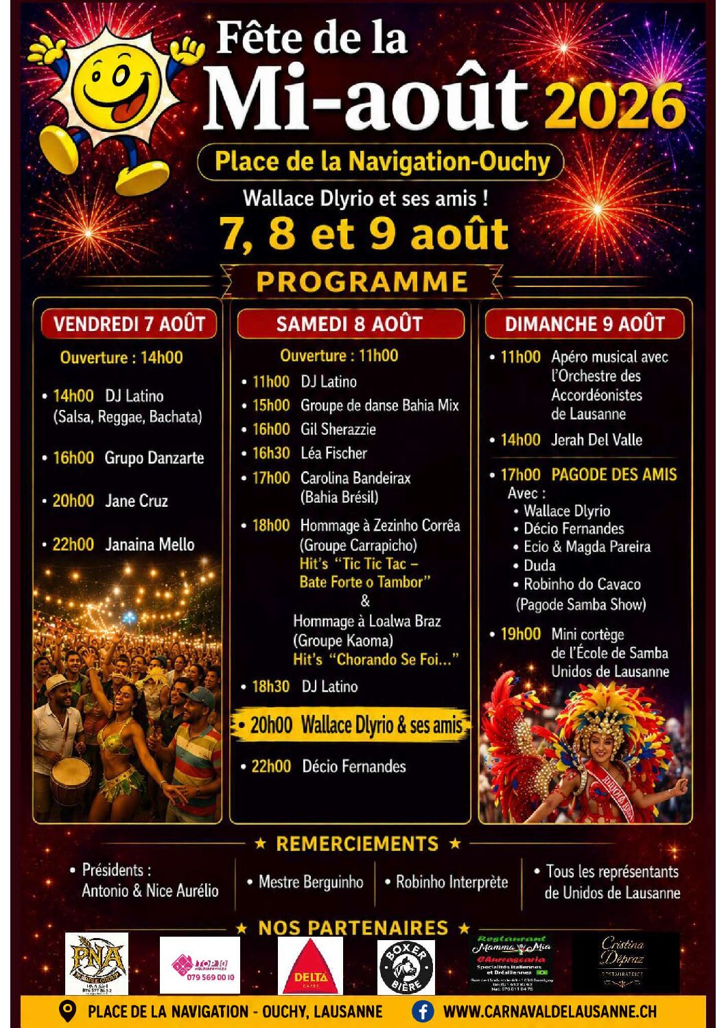 Fêtes de la mi-août Ouchy